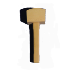 Set of 5 English Joiner's Mallets. 3-1/2, 4", 4-1/2", 5", and 6".